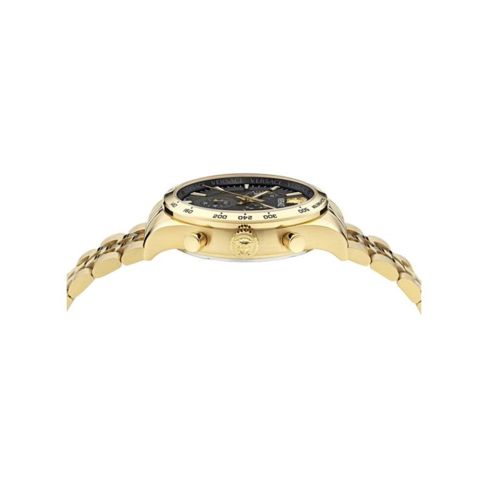 Versace Gold and Black Men's Watch - Picture 2 of 4